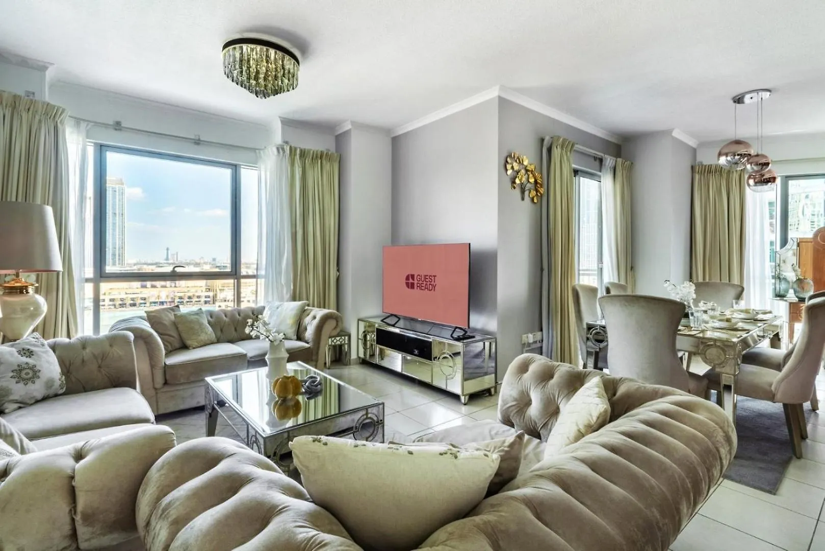 Guestready - Charming Stay With Burj Khalifa Views Dubai Apartment